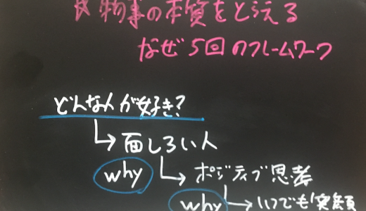 トヨタ式「なぜ5回」で恋する人の本質がわかる？！結婚する前にも「なぜなぜ分析」